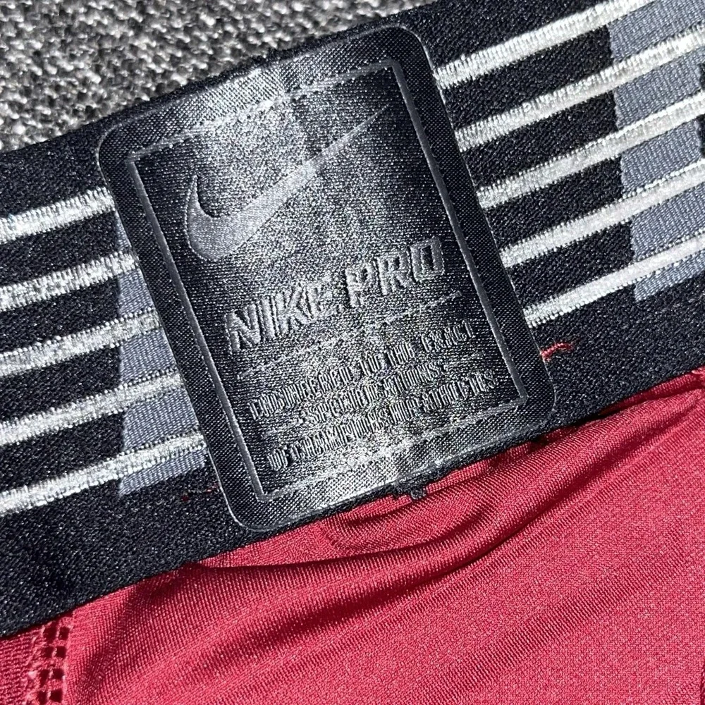 Nike Pro Jam Leggings Mens 3XLT Red Padded Compression Basketball 881963-677